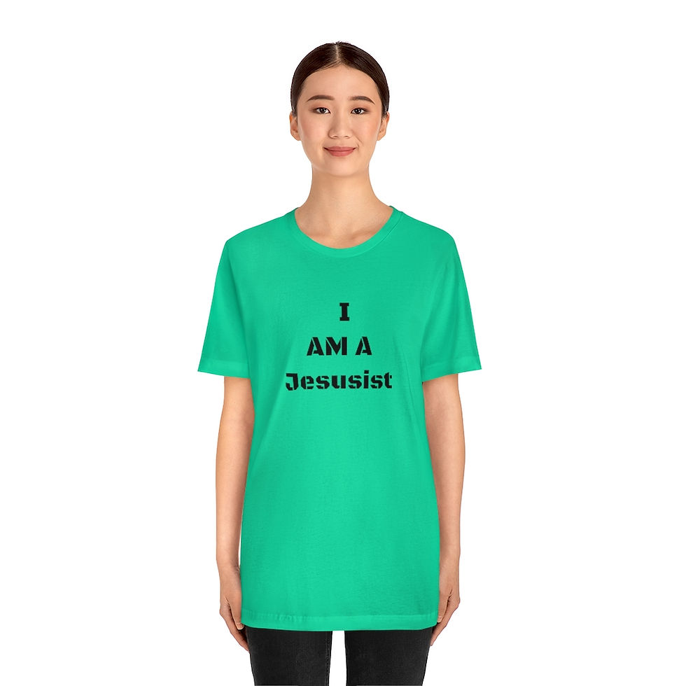 Thumbnail: I am a Jesusist Unisex Jersey Short Sleeve Tee
