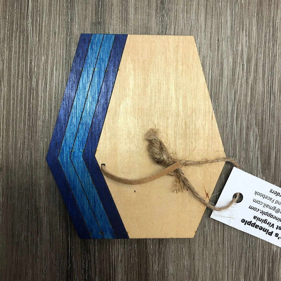 Thumbnail: Retro Wooden Air Plant Holder