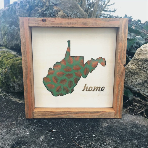 Peekaboo Decorative Wall Hanging - 8x8 || TheCaptainsPineapple