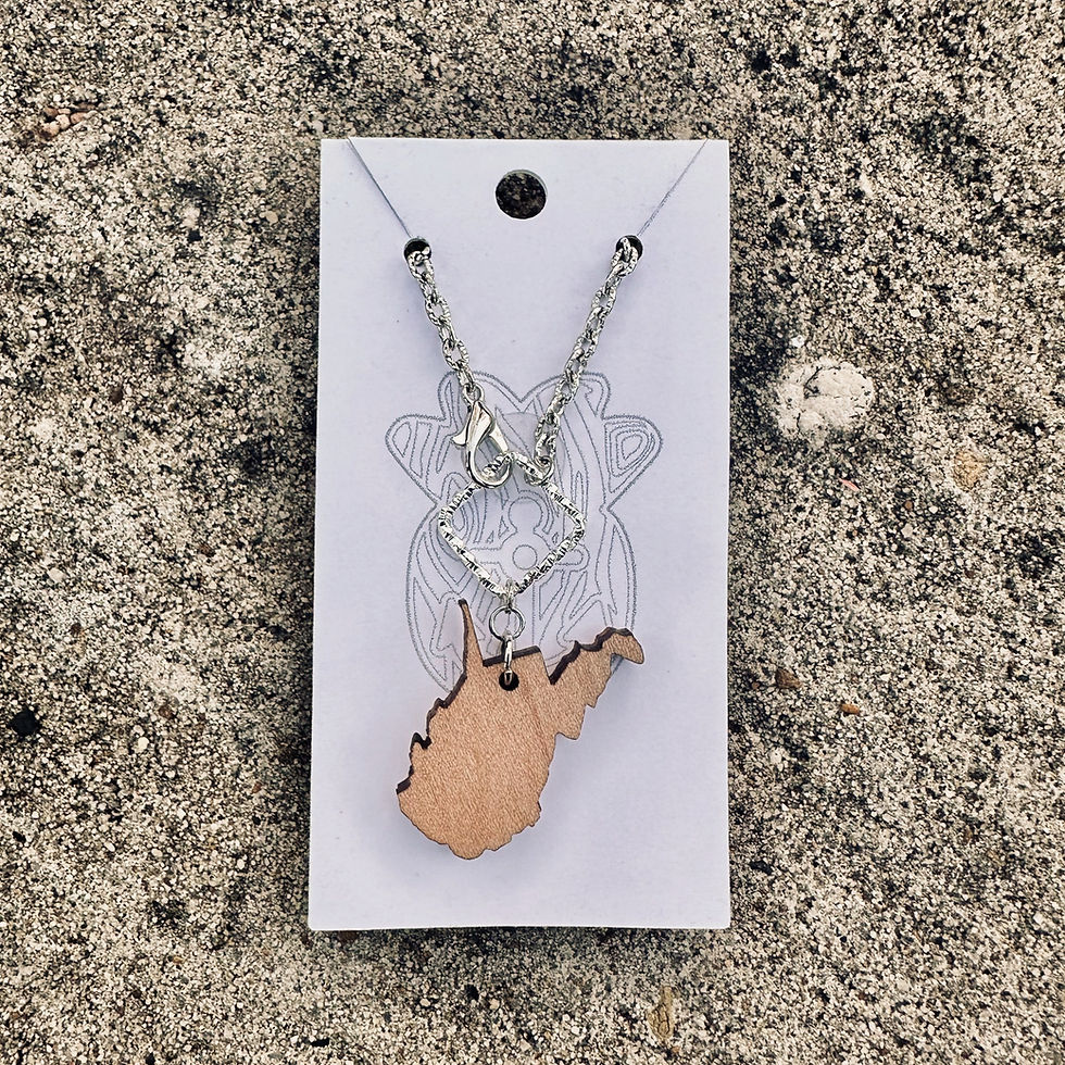 Thumbnail: WV Pendant Necklace with Connector
