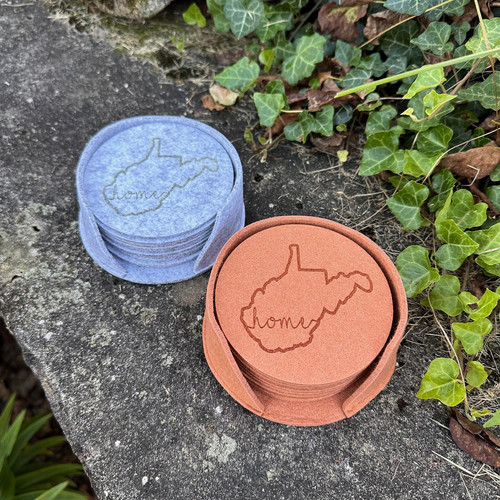 Felt Coaster Set || TheCaptainsPineapple