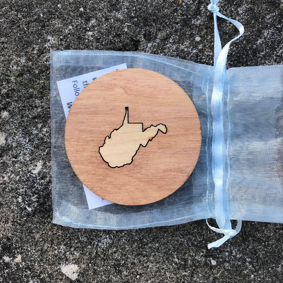 Thumbnail: Wood Compact Mirror