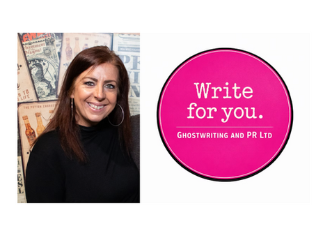 Meet Our Member and new PR Partner, Claire Kenny, Founder of Write for you PR and Ghostwriting Ltd