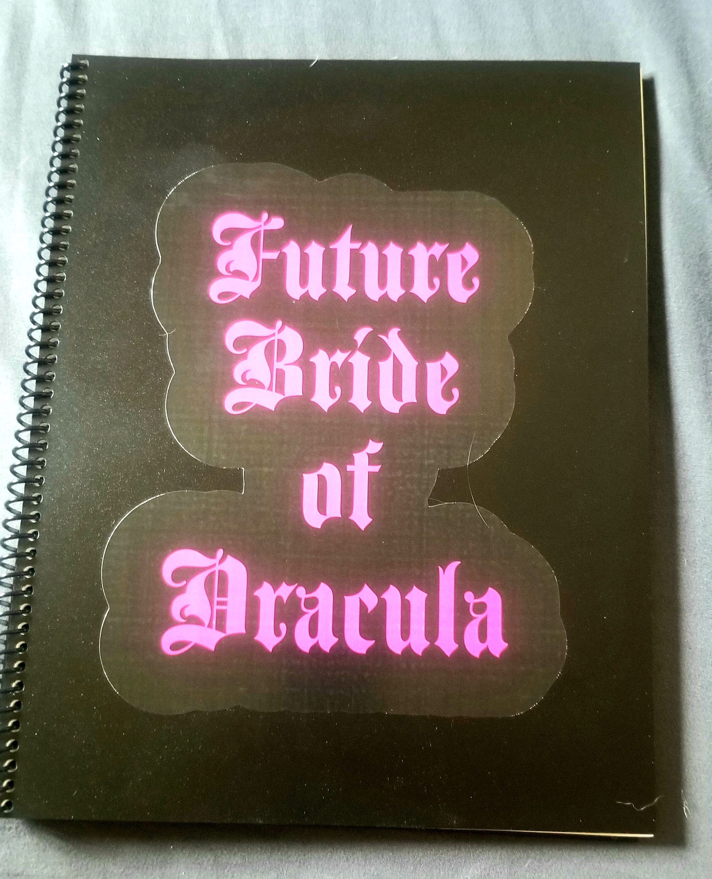 Spiral-bound notebook