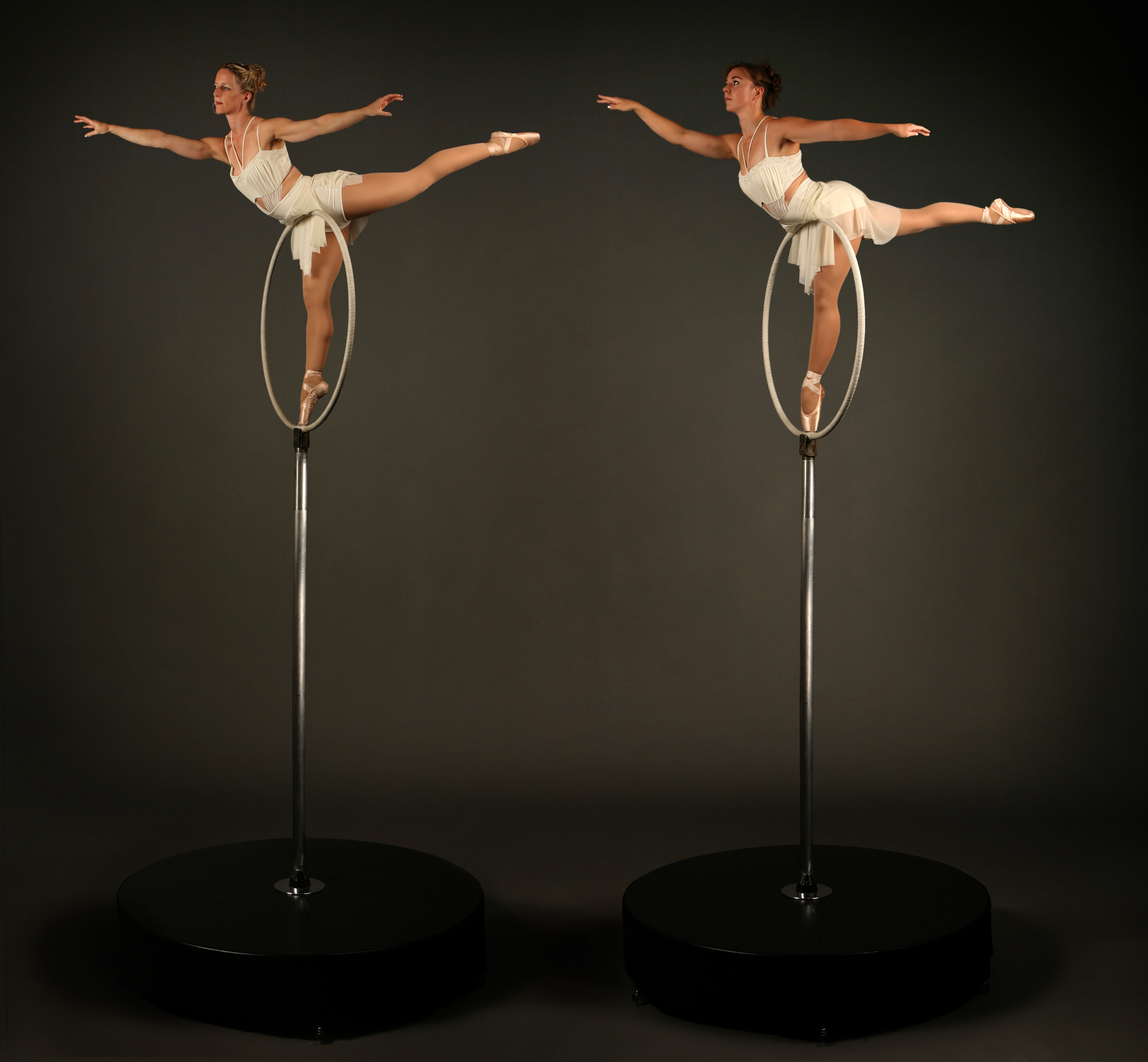 Freestanding Aerial Hoop Duet