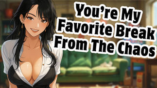 [Erotic Public Audio #82] Tomboy Manager at Work Notices You're Stressed, Comforts You in the Break Room