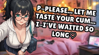 [Erotic Public Audio #114] Unhinged Gooner Femcel Weeb Does Her First Sex