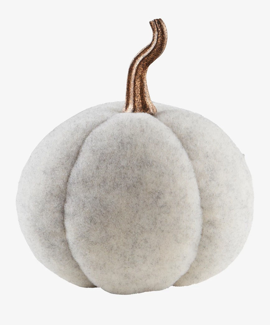 Textiler Deko-Kürbis Ø 22 cm