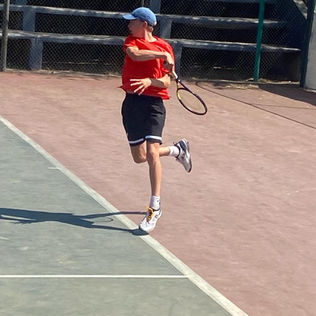 Reuben de Klerk in action.