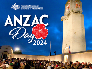 Tickets for International 2024 Anzac Day Services Now Available.