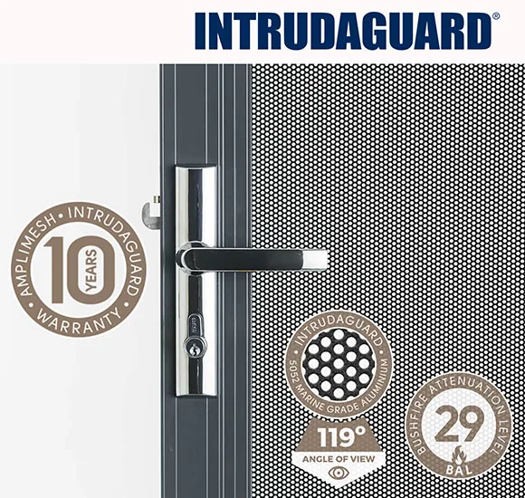 Intrudaguard Security Screens and doors