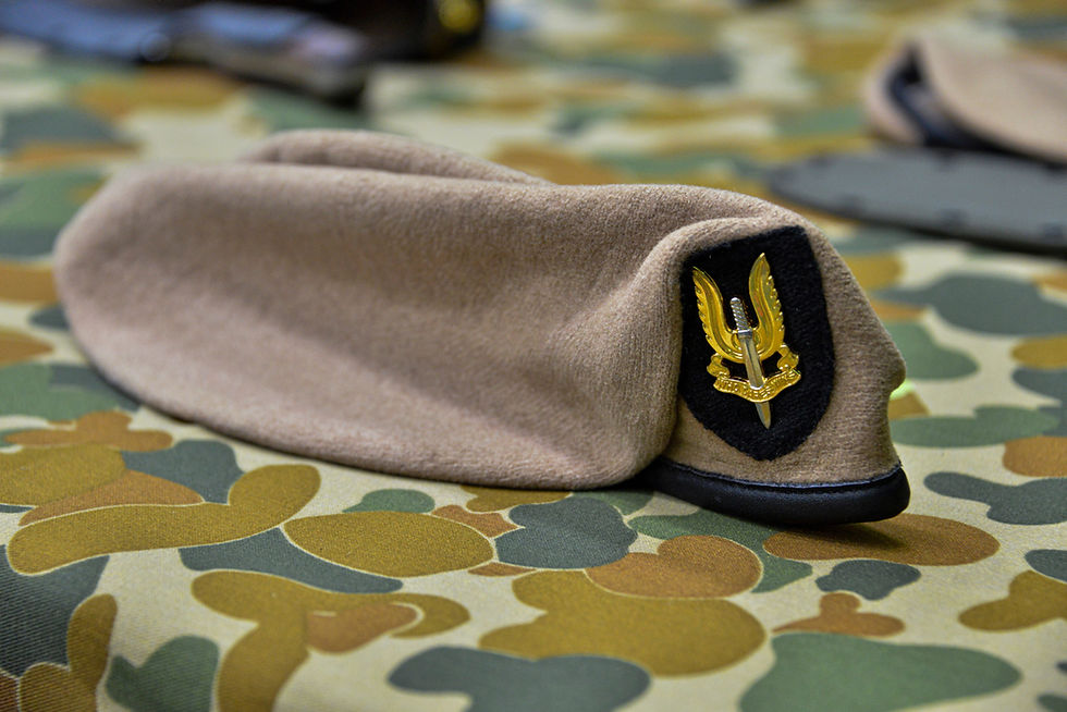 Sandy Beret of the Australian SAS