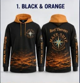 Black/Orange