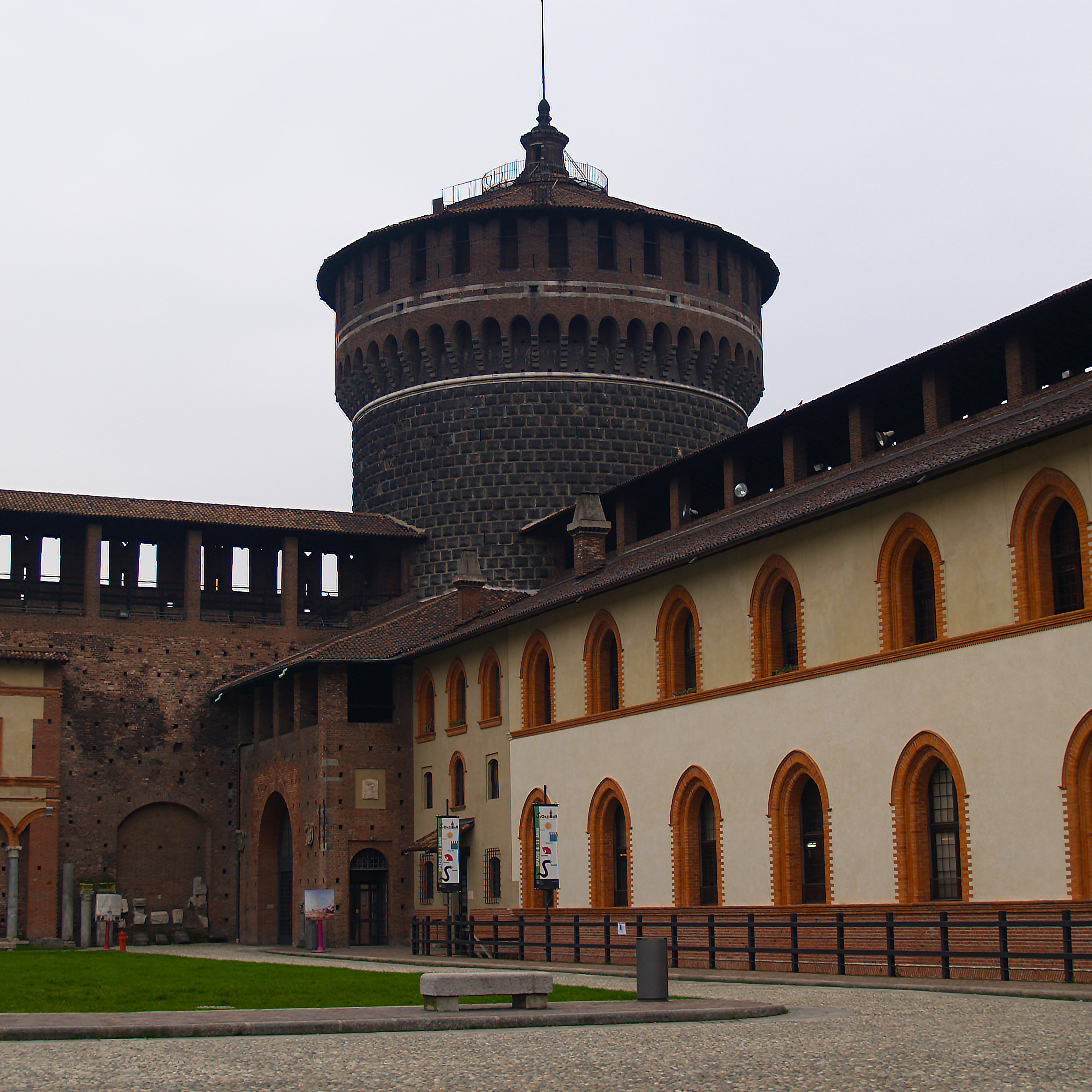 Crenelation Fort, Milan Italy