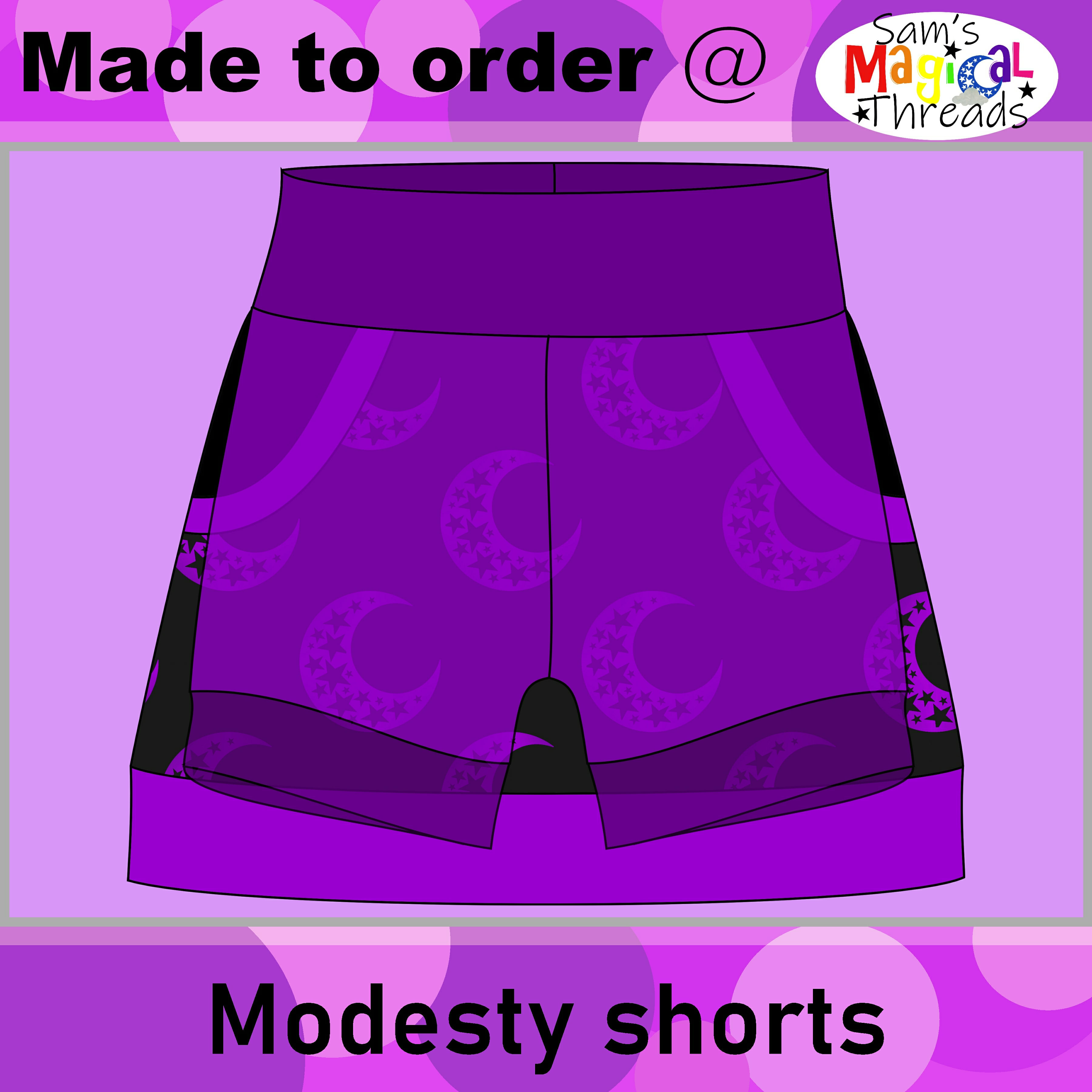 ADD ON Modesty shorts for under skirts
