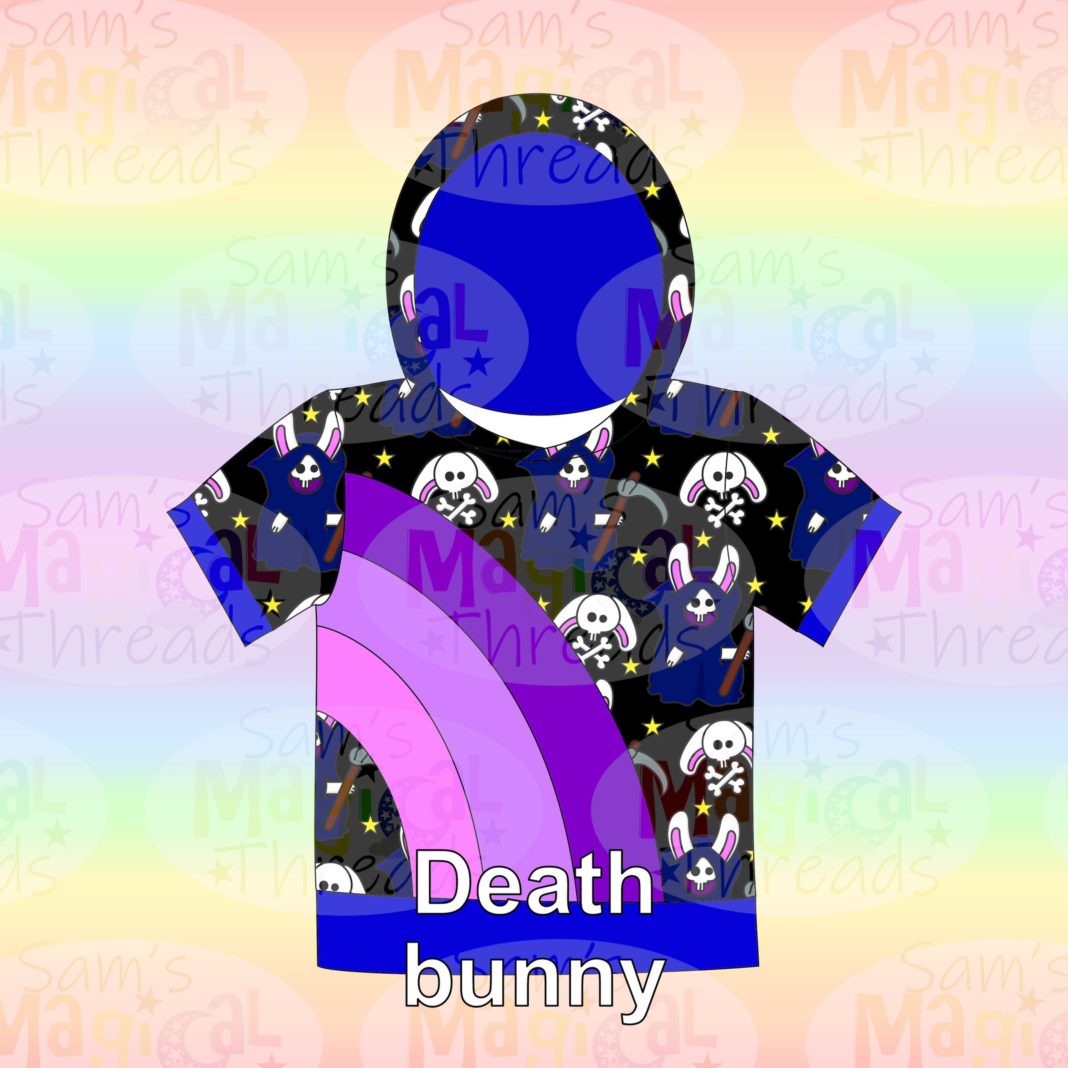 Death bunny Fabric deposit