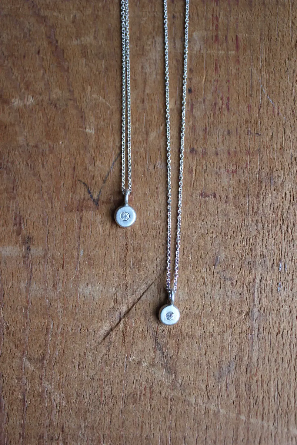 Thumbnail: Diamond Pebble Pendant