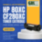HP 80XC (CF280XC) High Yield Black LaserJet Toner Cartridge (Re-manufactured)