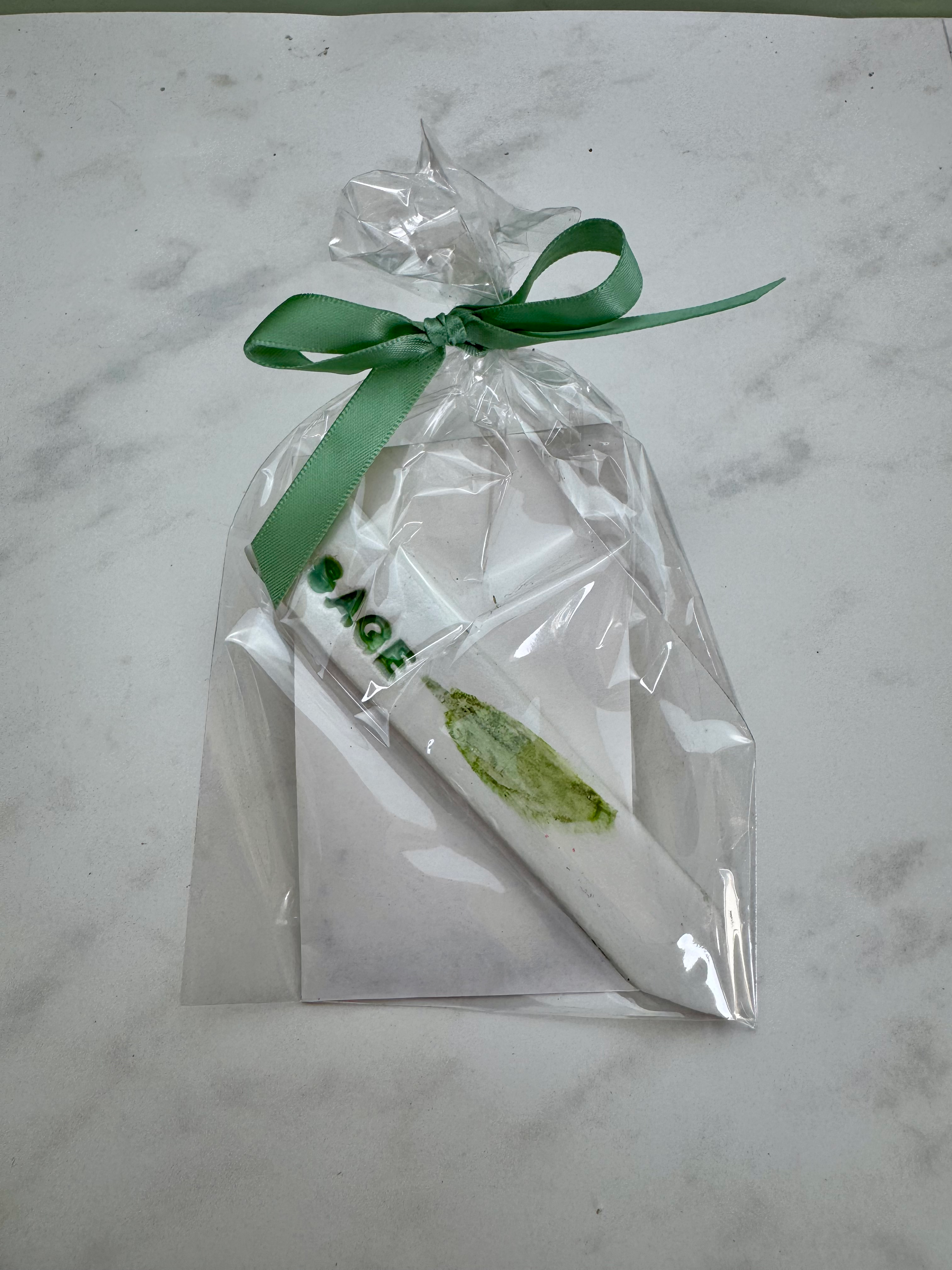 Sage Herb Seeds and Handmade Clay Plant Marker