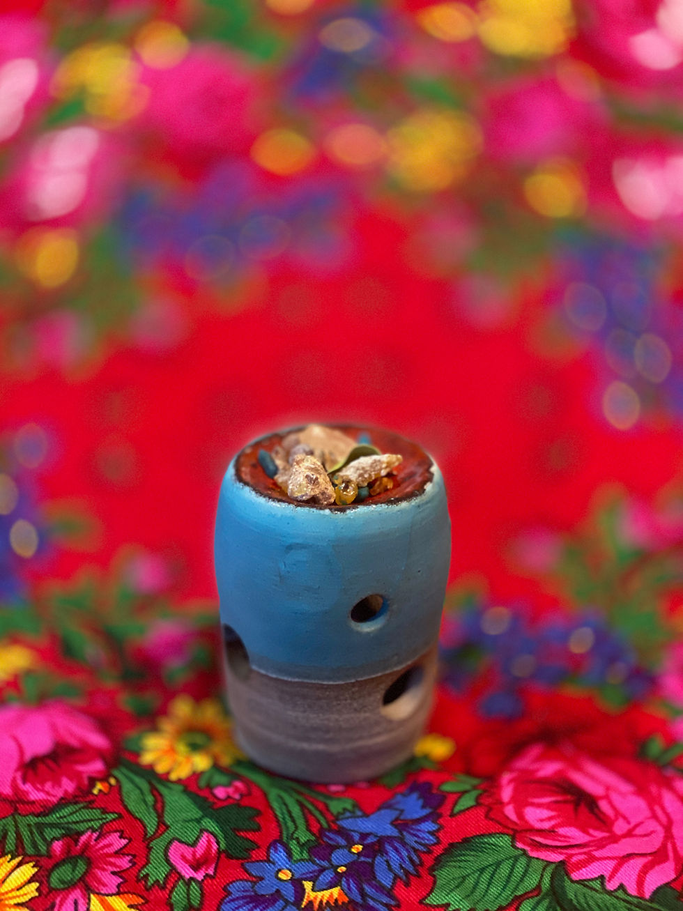 תמונה ממוזערת: מארז מבער חרס   וניחוחות העונה