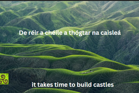 It Takes Time to Build Castles