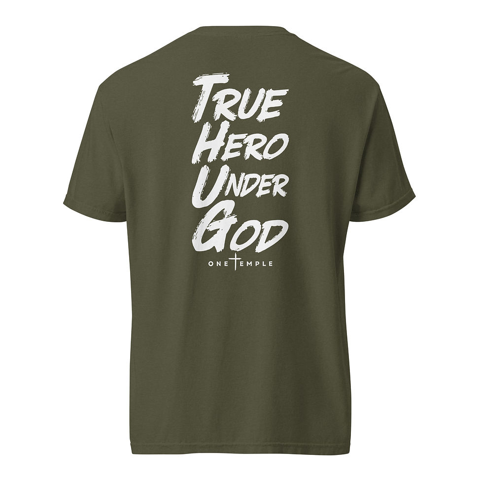 Thumbnail: OT Unisex garment-dyed heavyweight t-shirt