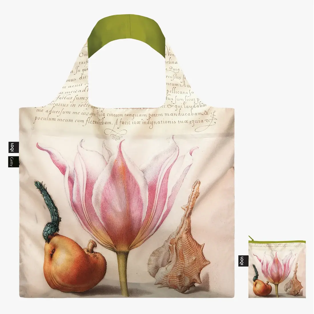 'Detail of a page in Mira Calligraphiae Monumenta' a Joris Hoefnage Tote Bag