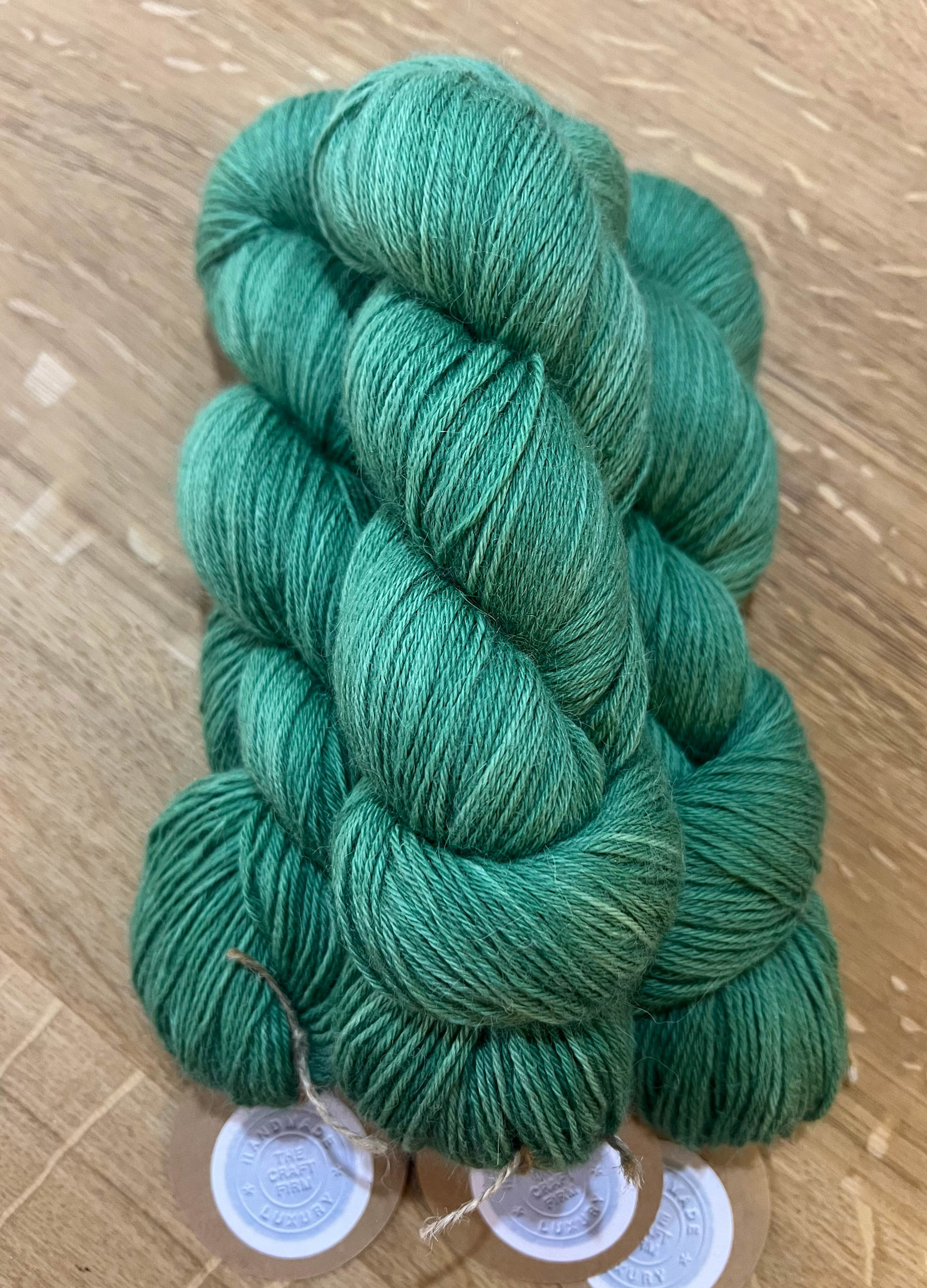 Hand dyed 4 ply alpaca yarn
