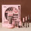Thumbnail: Women's Christmas makeup set, 9 lipsticks & powder press &BB cream & eyebrow pen