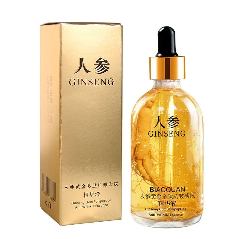 Thumbnail: 100ml 24k Gold Hyaluronic Acid Nicotinamide Face Serum Anti Aging Facial Lifting