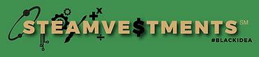 STEAMVE$TMENTS logo with the text #BLACKIDEA on a green background