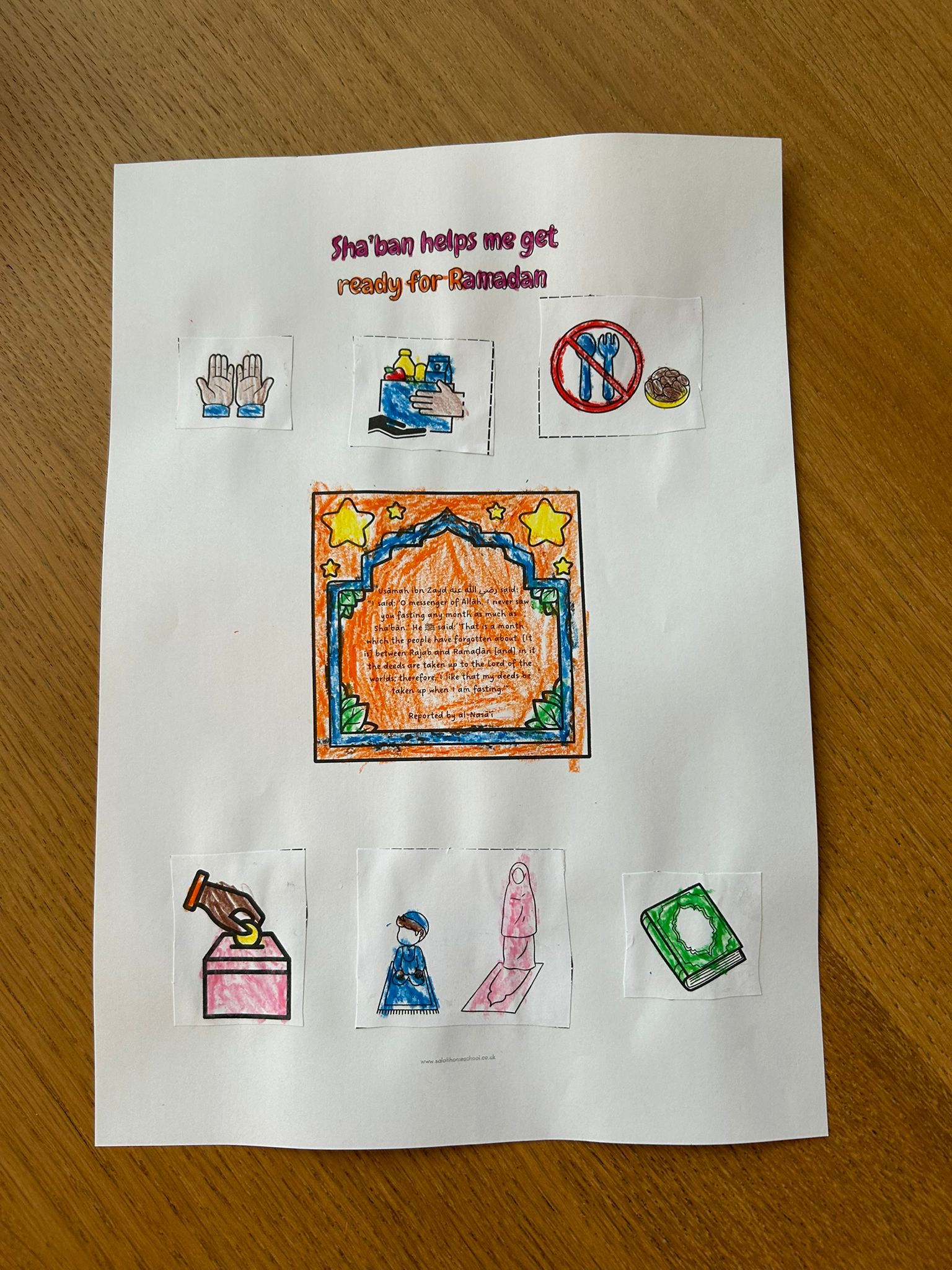 Sha’ban helps me to get ready for Ramadan