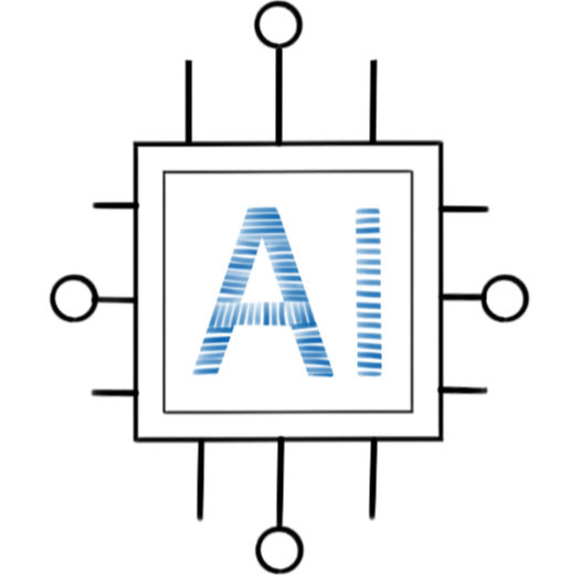 High-speed AI update icon.