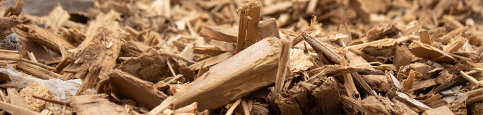 Wood chips for recycling icon.