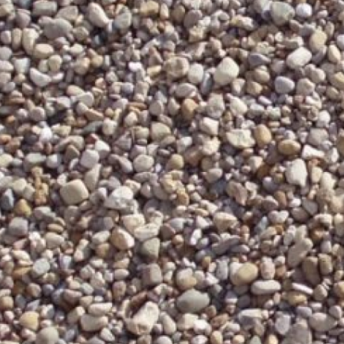Fine granulate aggregate.
