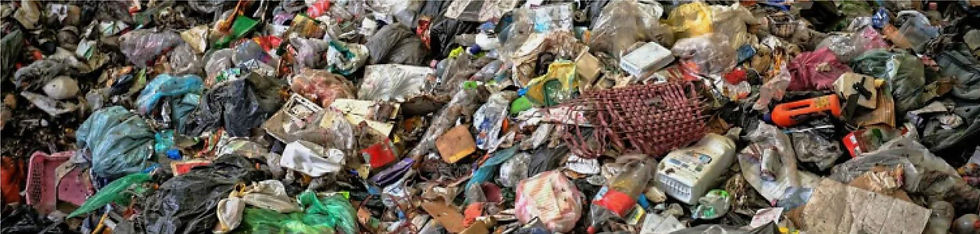 Packaging waste from household.