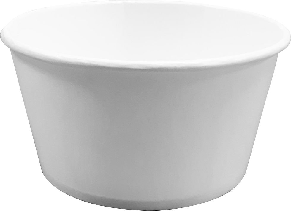 TIGELA DE PAPEL 820ML - 50 UNIDADES