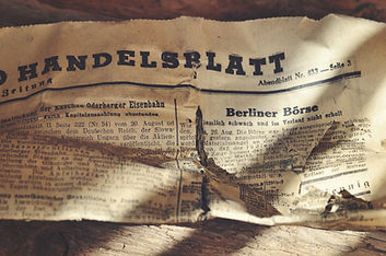 Old German Newspaper