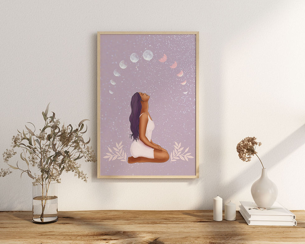 Miniature : Affiche Inspired by the moon