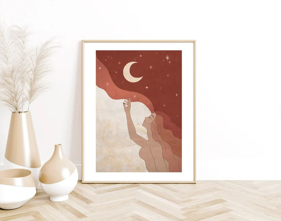 Affiche "Meet the moon"