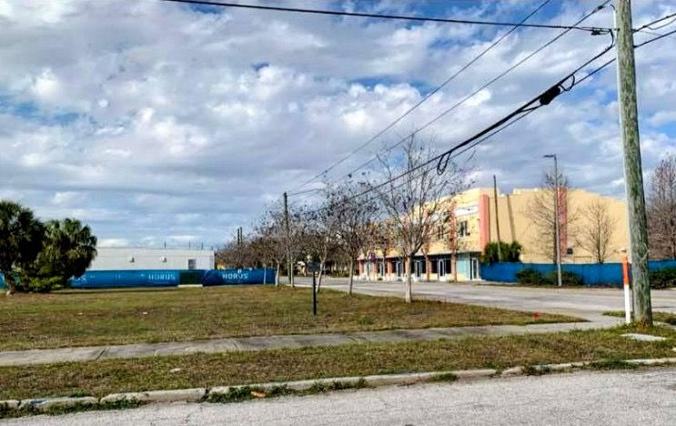 The long-vacant Commerce Park property, valued at $4.525 million, sits directly across 22nd Street South from the Manhattan Casino. All images: City documents. 