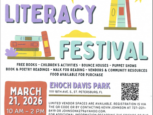 Literacy Festival Vendor Spots Available