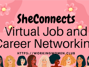WorkingWomen: SheConnect Virtual Career & Collaboration Mixer – Tampa