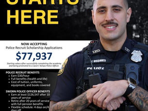Tampa Police Recruit Scholarship Program