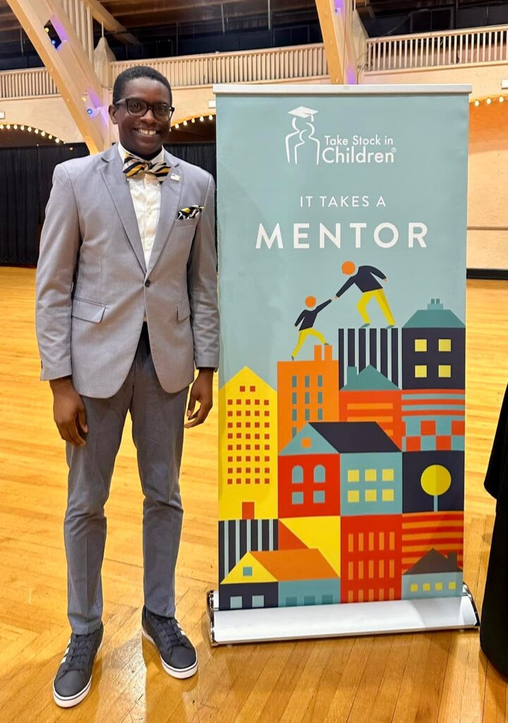 Johnny Boykins has been a mentor with the program for over a decade, using his role to expand students’ access to social, financial, and economic opportunities.  Photo courtesy of Johnny Boykins