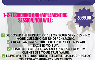 Pricing & Positioning Intensive