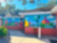 A mural depicting community health, painted by renowned local artist Zulu Painter, adorns the Willa Carson Health and Wellness Center in North Greenwood, Clearwater.Image courtesy of Kimberly Nunn-Crawford.