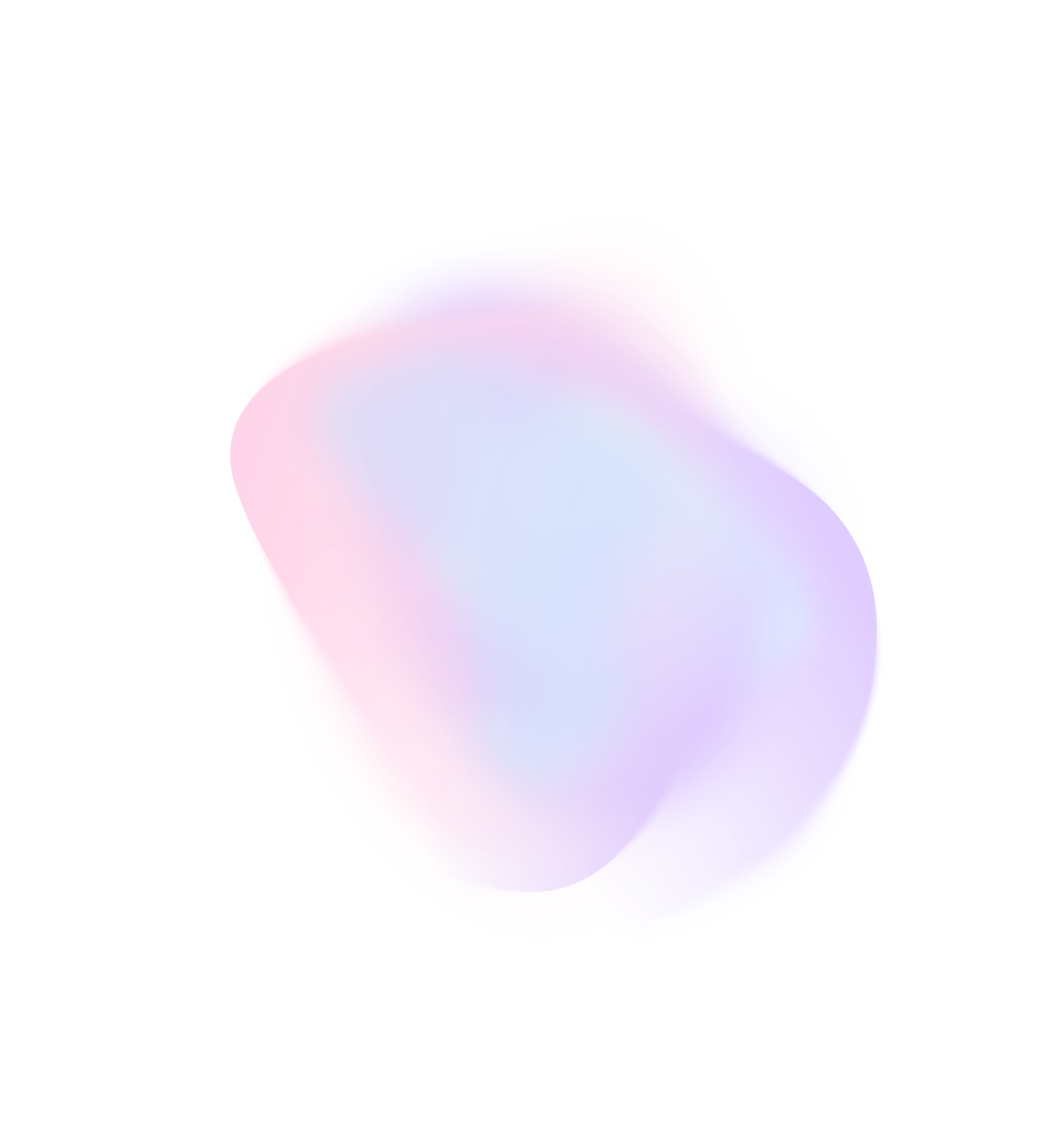 abstract image featuring a soft, amorphous shape with gradients