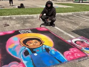 Inaugural Tampa Bay Chalk Festival Brings Colorful Art To The Deuces