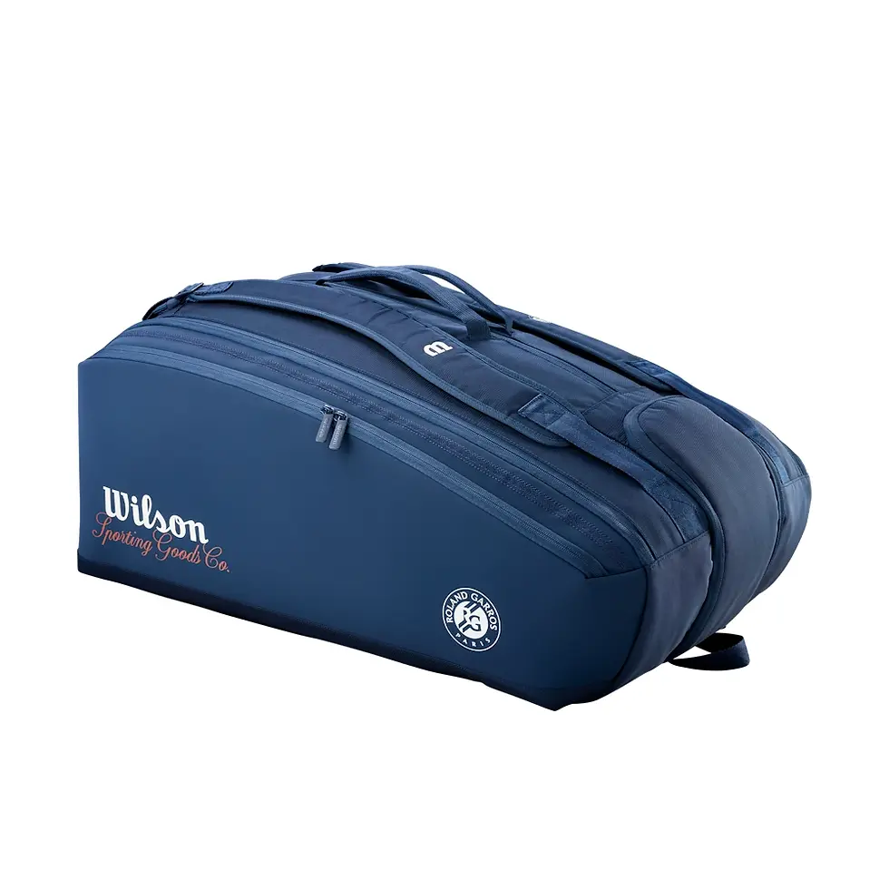 Wilson Roland Garros 2026 Sessionsoire 15PK Navy ütőtáska